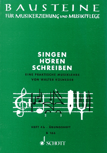 Singen - Hören - Schreiben Issue 4b, Eine praktische Musiklehre, Student's edition