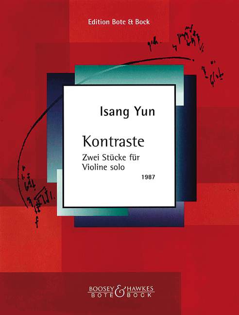 Contrasts, Two Pieces, for violin