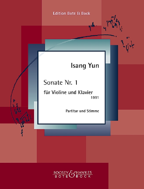 Sonata No. 1, for violin and piano, Score and parts