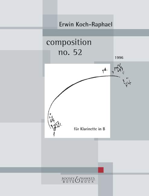 Composition no. 52, for clarinet