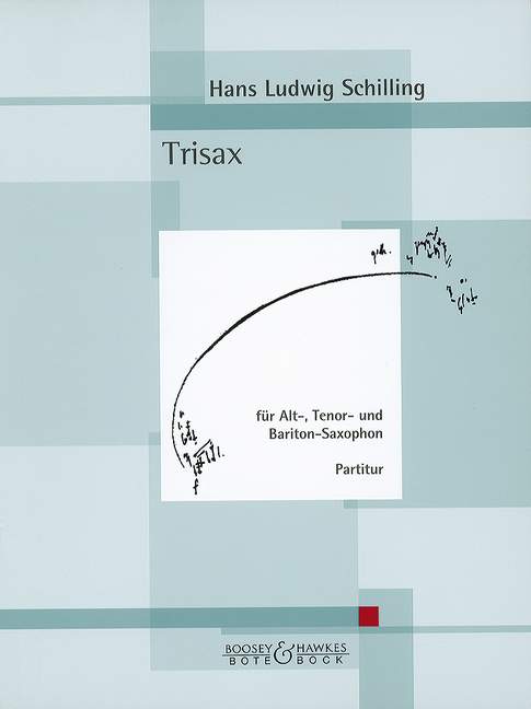 Trisax, for 3 saxophones (A/T/Bar), Performing score