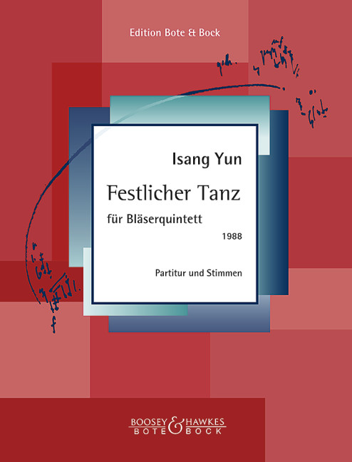 Festlicher Tanz, für Bläserquintett, for Flute, Oboe, Clarinet, Horn and Bassoon, Score and parts