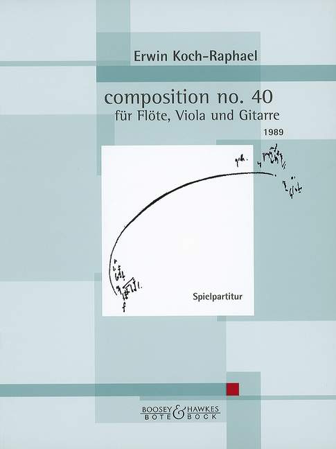 composition no.40, for flute, viola and guitar, Performing score