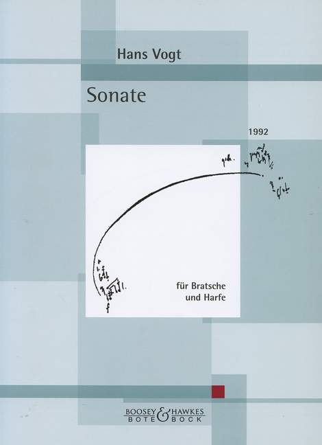 Sonata, for viola and harp, Performing score