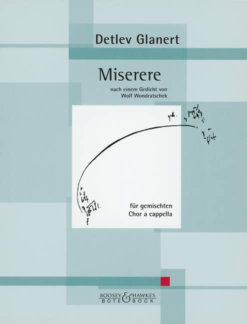 Miserere op. 34, for mixed choir (SATB) a cappella, Choral score