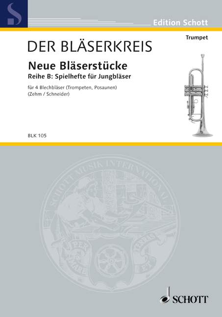 New Wind pieces, for 4 brass instruments, Score