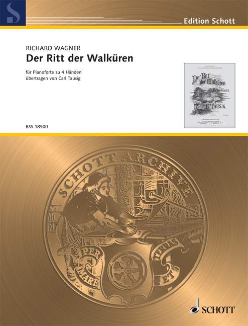 Der Ritt der Walküren WWV 86 B, for piano (4 hands)