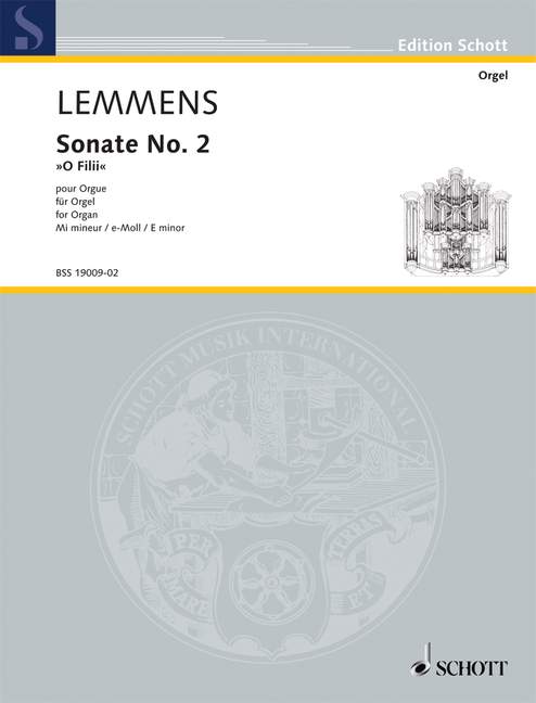 Sonate No. 2 O filii, for organ