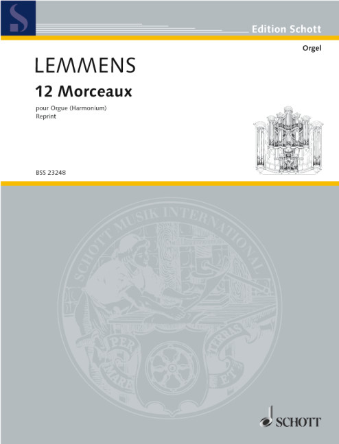 12 Morceaux, pour orgue, for organ