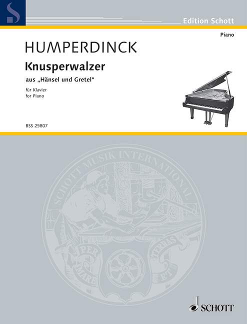 Crispy waltz, from Hansel and Gretel, for piano