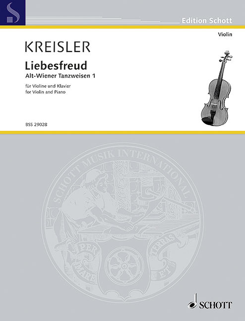 Liebesfreud No. 10, Alt-Wiener Tanzweisen I, for Violin and Piano