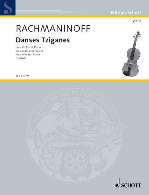 Danses Tziganes No. 2, for violin and piano