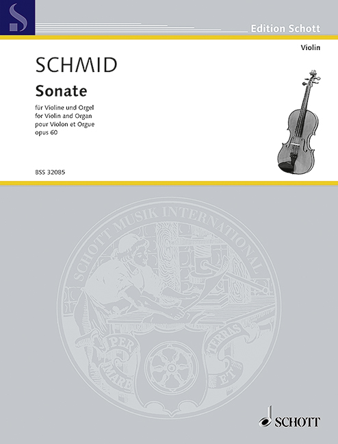Sonata op. 60, for violin and organ