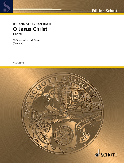 O Jesus Christ, for cello and piano