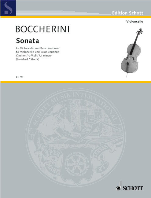 Sonata C Minor G 18, for cello and basso continuo