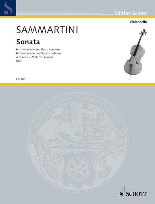 Sonata A Minor, for cello and basso continuo