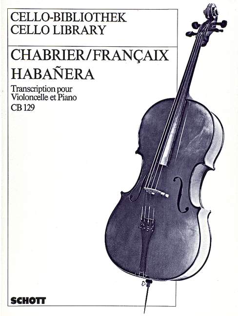 Habañera, Transcription for violoncello and piano