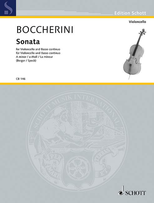 Sonata A Minor, for cello and piano