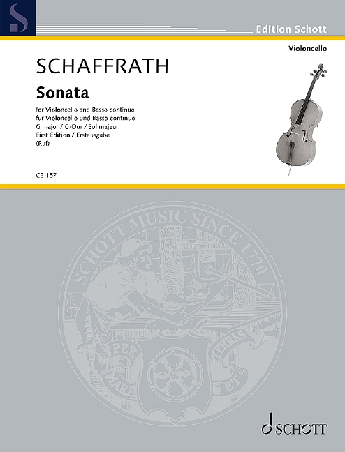 Sonata in G major, for cello and basso continuo