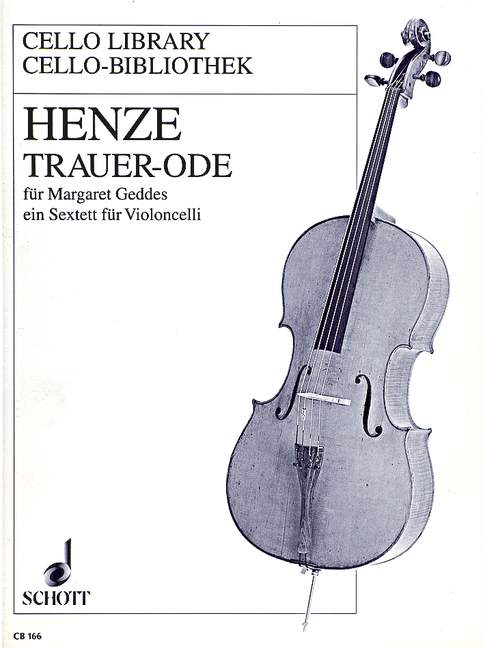 Trauer-Ode für Margaret Geddes, Ein Sextett für Violoncelli, for 6 cellos, Score and parts