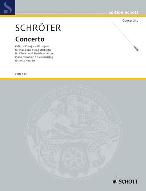 Concerto C Major op. 3/3, for piano and string orchestra, Piano reduction