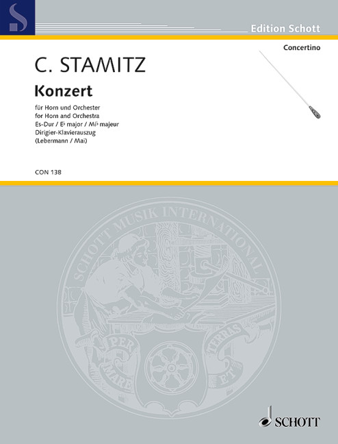 Concerto Eb major, for 2 Flöten und 2 Hörner, Conductor reduction