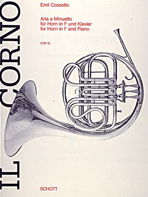 Aria and Minuet, for horn and piano