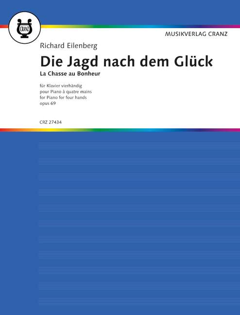 Die Jagd nach dem Glück op. 69, Grand Galop brillant, for Piano (4 hands)
