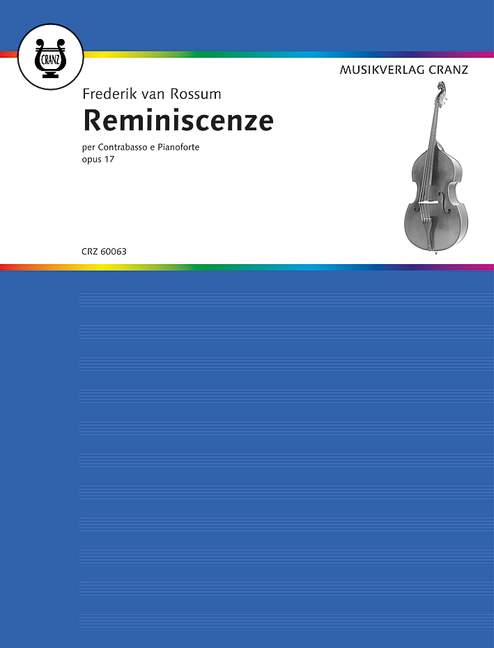 Reminiscence op. 17, for double bass and piano