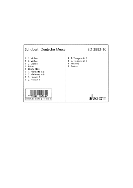 Serenade op. 3/5 Hob. III:17, from String quartet F Major, for salon orchestra, Piano conductor and parts