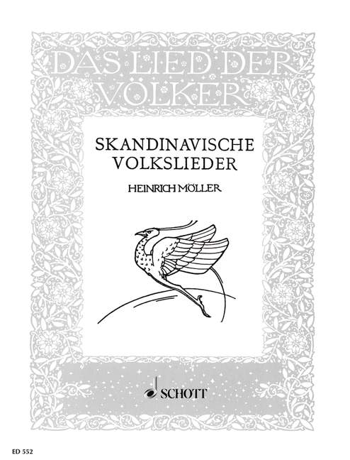Skandinavische Volkslieder Vol. 2, for voice and piano