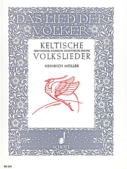 Keltische Volkslieder Vol. 4, (Bretagne, Wales, Schottland, Hebriden, Irland), for voice and piano