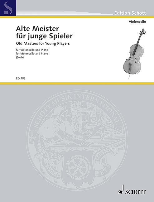 Old Masters for young Players, Easy classical pieces, for cello and piano