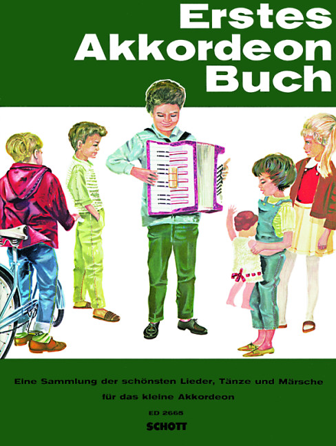Erstes Akkordeon-Buch Vol. 2, Eine Sammlung der schönsten Lieder, Tänze und Märsche für das kleine Akkordeon, for accordion