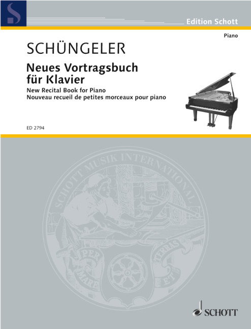 New recital book for piano, Easy romantic and contemporary original compositions