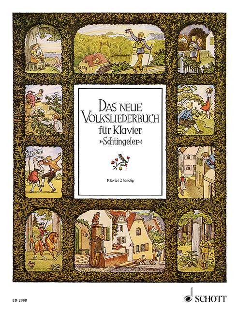 Das neue Volksliederbuch für Klavier, Volksliedersammlung in leichtem Satz, for piano