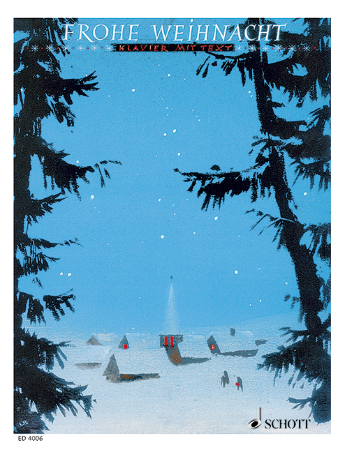 Frohe Weihnacht, Eine Sammlung von 40 der bekanntesten Weihnachtslieder, for piano