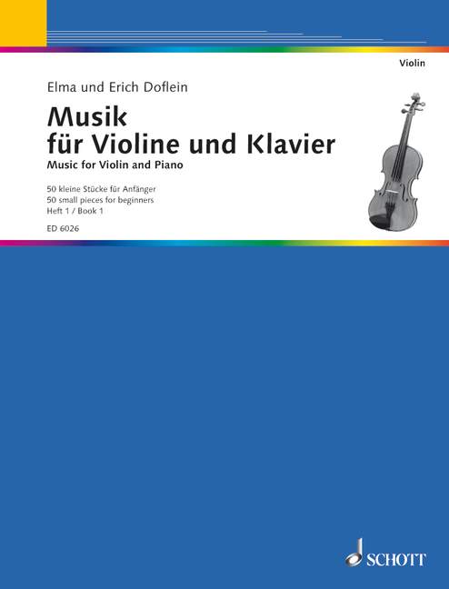 Music for Violin and Piano Vol. 1, A collection in 4 books in progressive order
