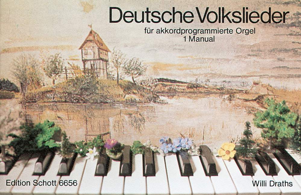 German Folk Songs, for chord-programmed organ