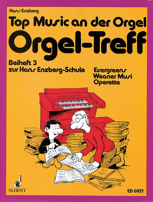 Orgel-Treff Issue 3, Beihefte zur Enzberg-Schule, for electric organ