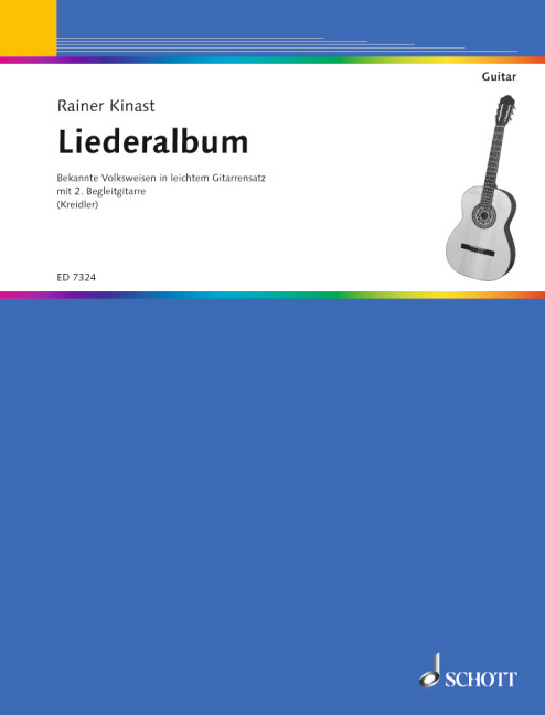 Song Album, Bekannte Volksweisen verschiedener Länder, for 1 or 2 guitars