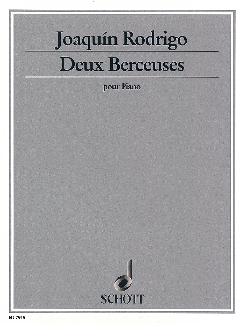Deux berceuses, for piano