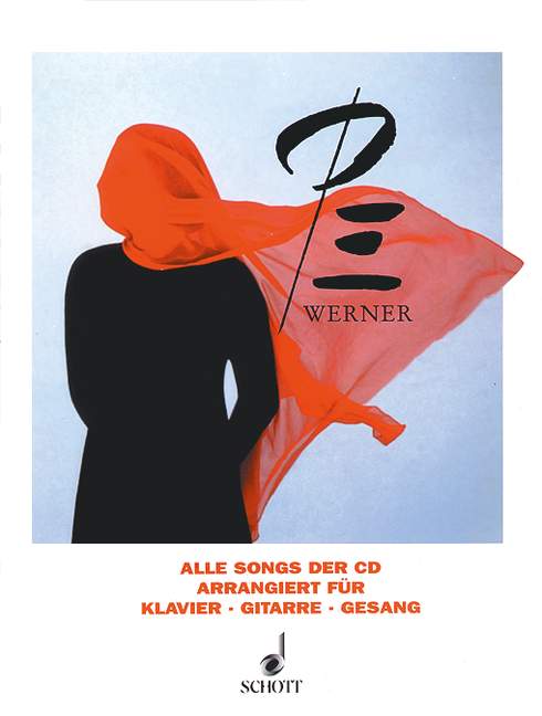 Pe Werner, Alle Songs der CD, for piano, guitar and voice, Songbook