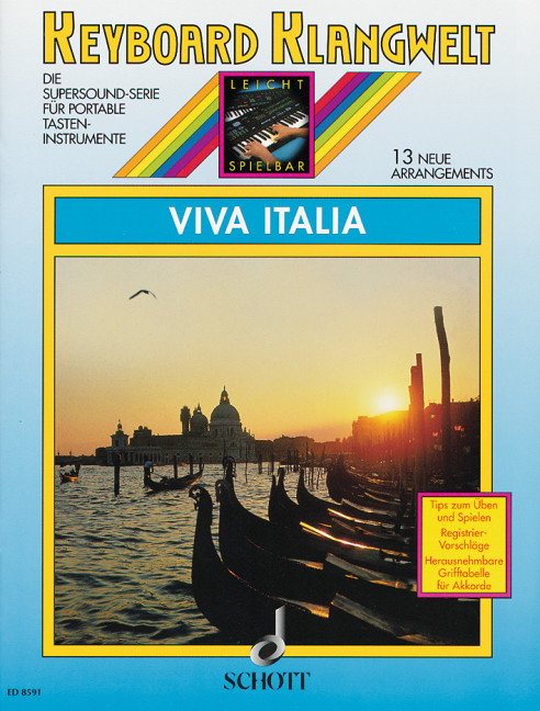 Viva Italia, 13 neue Arrangements, for Keyboard