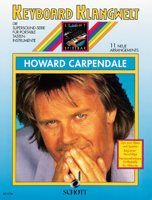 Howard Carpendale, 11 neue Arrangements, for Keyboard