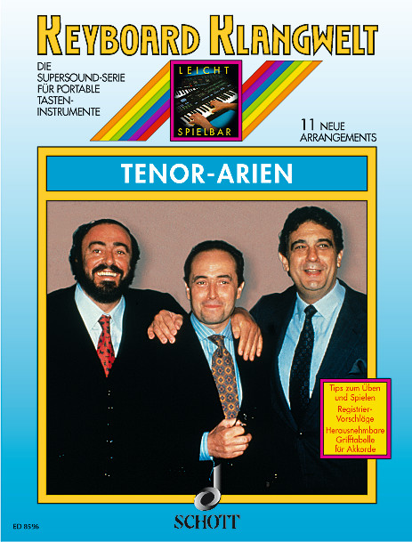 Tenor-Arias, 11 new Arrangements, for keyboard