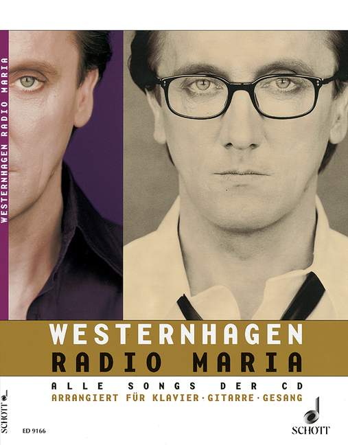 Radio Maria, Alle Songs der CD, for piano, guitar and voice, Songbook