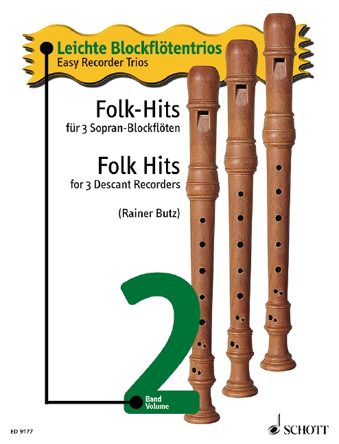 Folk Hits Vol. 2, for 3 descant recorders, Performing score