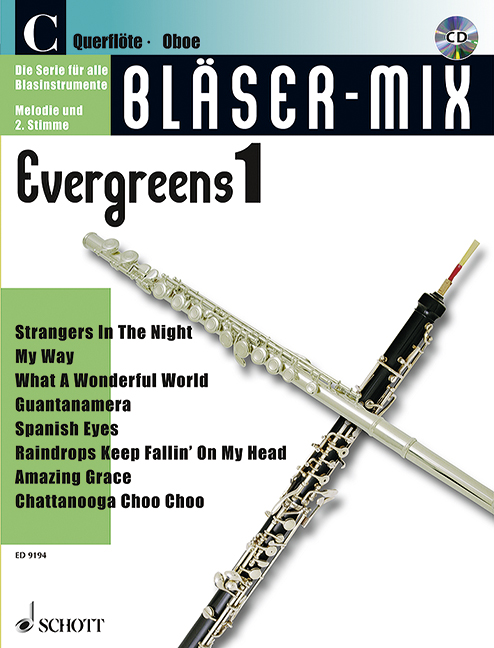 Bläser-Mix, Evergreens, for C-Instruments (Flute or Oboe)