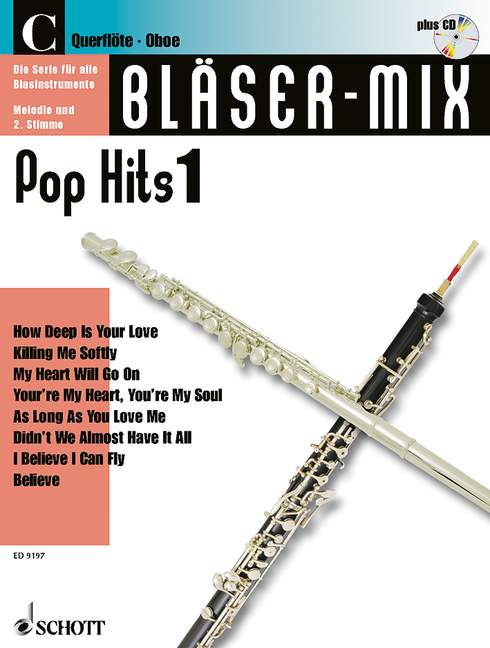 Bläser-Mix, Pop Hits, for C-instruments (flute or oboe)